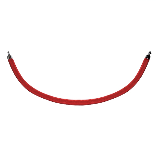 Stanchion, 6' rope, red, cpup