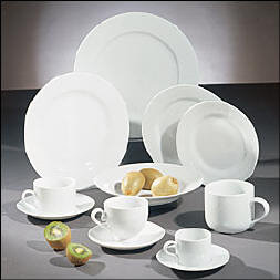Royal White, Salad/Dessert Plate, 8"