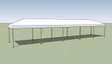 Frame, Marquee, White, 10' x 50'