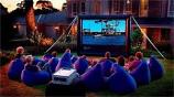 14' x 10' Inflatable Screen (projector, dvd, sound system)
