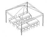 Package #1-B (15x15 Tent, up to 24 people) Package #1-B (15x15 Tent, up to 24 people)