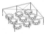 Package #5-D (30x30 Tent, up to 90 people) Package #5-D (30x30 Tent, up to 90 people)