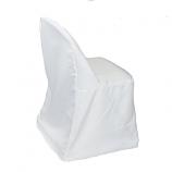 Chair Cover, Poly, Fits Our Folding Chairs, White